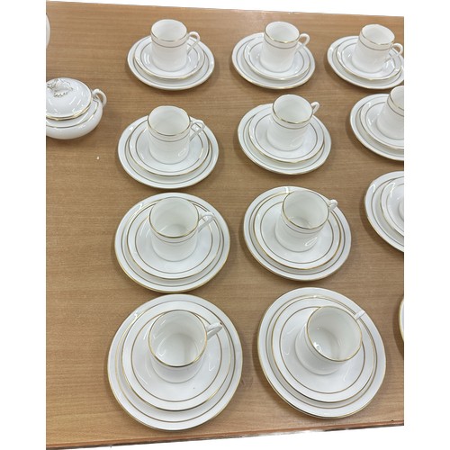 150 - 12 Place setting Royal Worcester Contessa Coffee service includes Espresso cups, coffee pot, sugar p... 