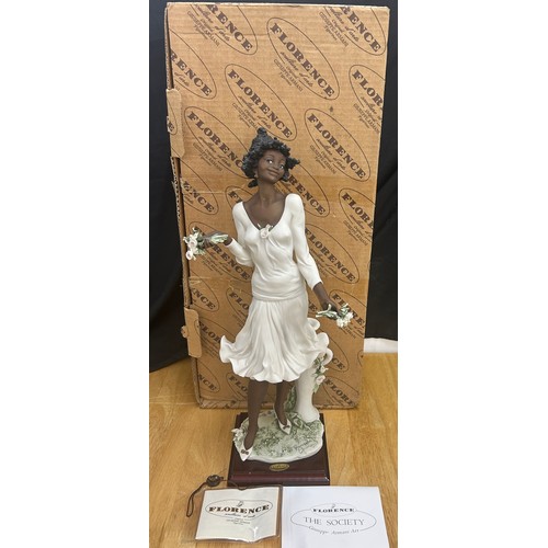 232 - Boxed Giuseppe Armani Florence Figurine Georgia good overall condition, approximate height 18 inches