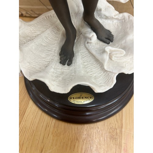 122 - Giuseppe Armani Florence Figurine Ebony good overall condition, approximate height 16 inches