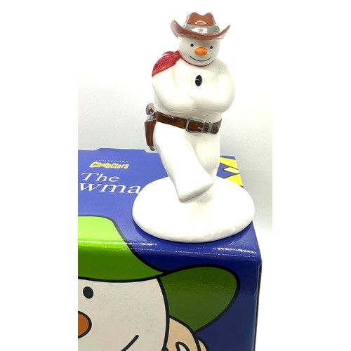 346 - Boxed Coalport The Snowman Cowboy Jig figure, over all good condition