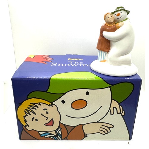 351 - Boxed Coalport The Snowman The Special Moment figure, over all good condition