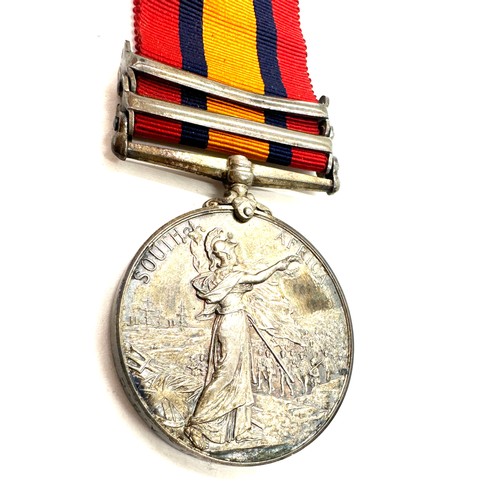 489 - South African boer war medal to 1211 lce core f.parsons a.s 2 bar