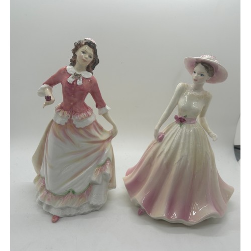 81 - Two royal Doulton lady figures includes Susan and Jennifer