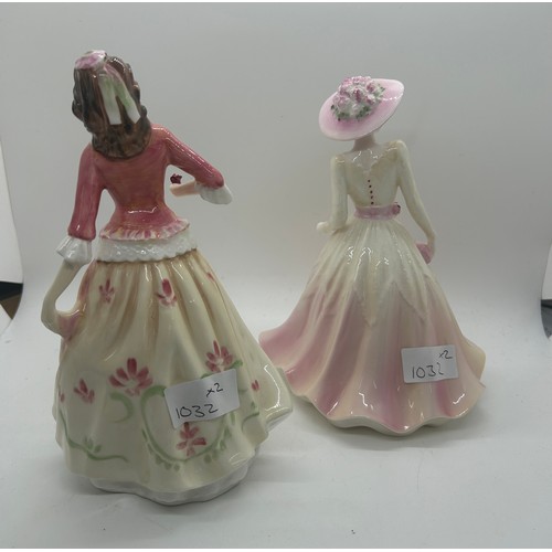 81 - Two royal Doulton lady figures includes Susan and Jennifer