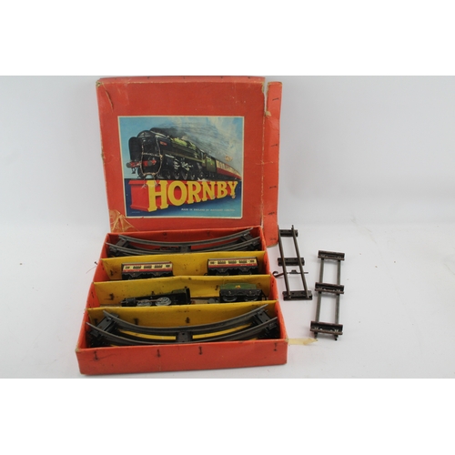 504 - Hornby Train O Gauge Passenger Set No 21 Loco Type 20 60985 Clockwork Meccano