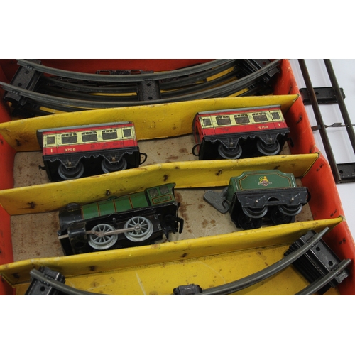 504 - Hornby Train O Gauge Passenger Set No 21 Loco Type 20 60985 Clockwork Meccano