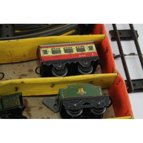 504 - Hornby Train O Gauge Passenger Set No 21 Loco Type 20 60985 Clockwork Meccano