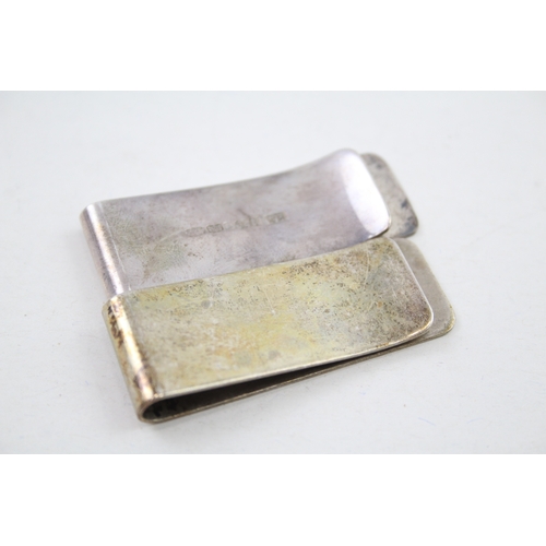 22 - 2 x .925 sterling money clip