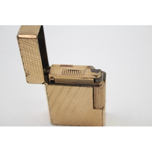 461 - Vintage S.T Dupont Gold Plate Cigarette Lighter