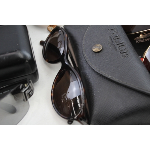 462 - Sunglasses Designer Assorted Inc Cases, Coach, Marc Jacobs, Versace x 6