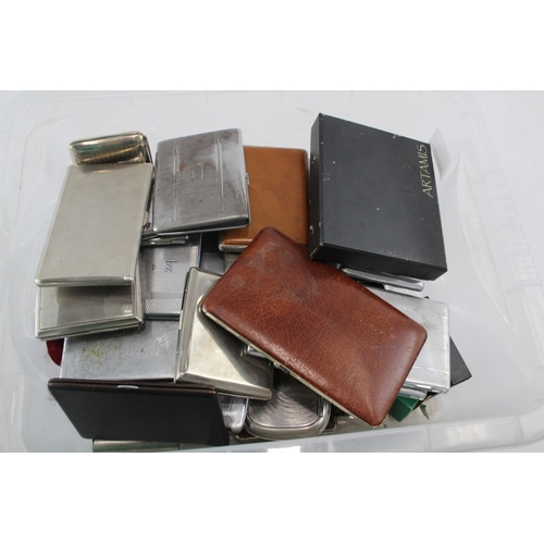 480 - Tobacco Tins / Cigarette Cases / Rolling Machines Job Lot Inc Vintage EPNS x 50