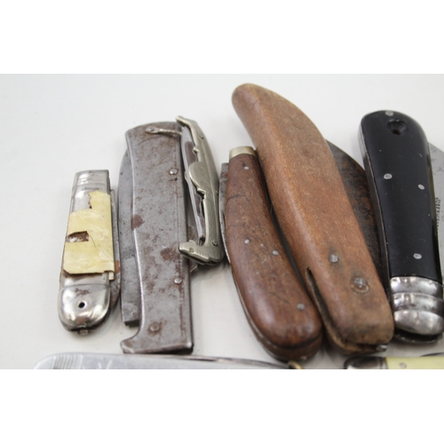 485 - 15 x Vintage Assorted Pocket KNIVES