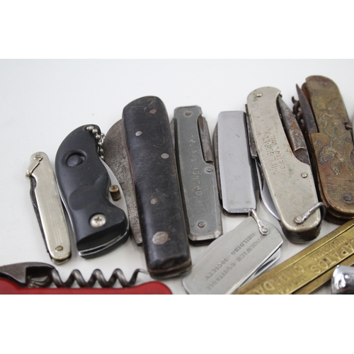 486 - 15 x Vintage Assorted Pocket KNIVES