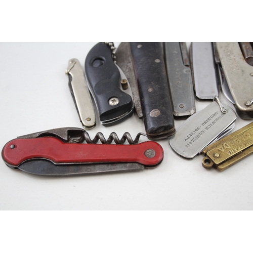 486 - 15 x Vintage Assorted Pocket KNIVES