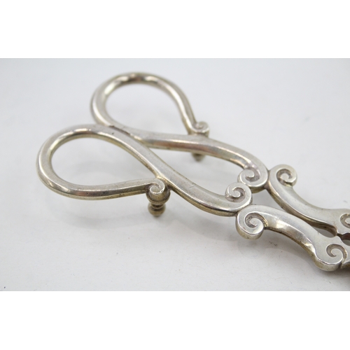 47 - .800 Silver grape scissors