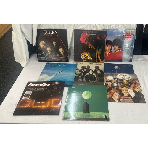 23 - Selection of records includes Status Quo, Queen etc