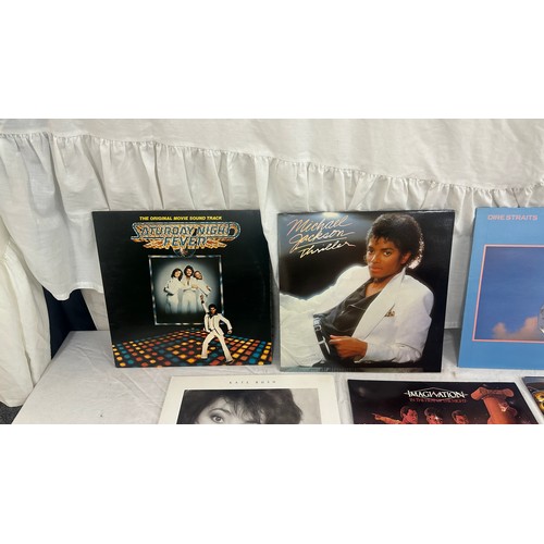 18 - Selection of Lps includes Eric clapton, michael jackson etc