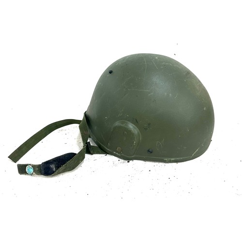 531 - British MK6 helmet with multi terrain cover, in need of a clean