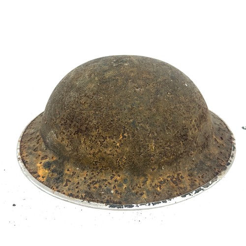 529 - WW British civil defence steel helmet