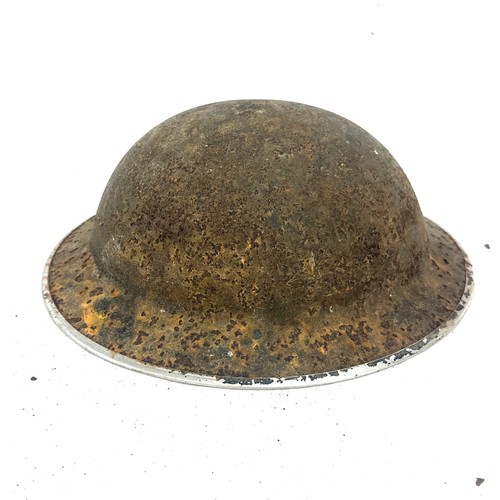 529 - WW British civil defence steel helmet