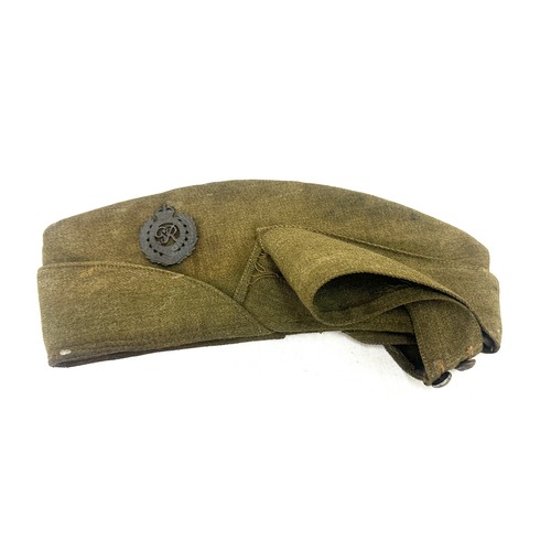 536 - 1941 WW2 Royal Engineers Officers Field Service side cap