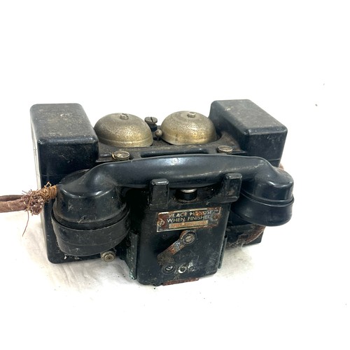 186 - WWII Field Telephone - Set 