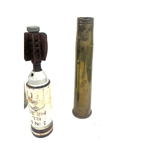 15 - Selection trench art, bullet and mortar casing only, largest case measures approximately 14 inches