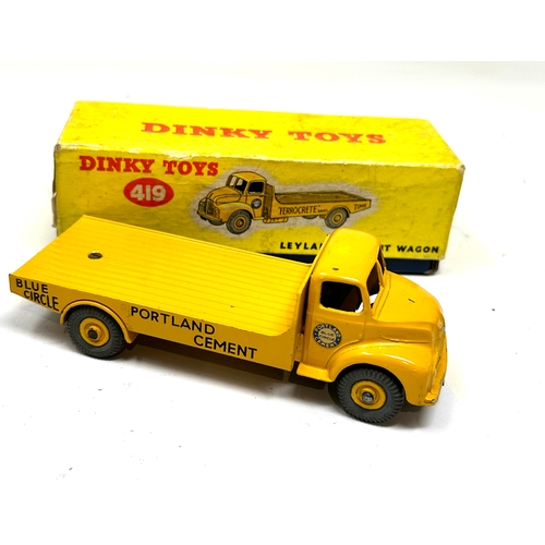 502 - Boxed Dinky 419 leyland cement wagon