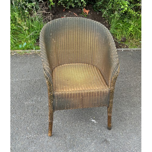 307 - Lloyd loom bedroom chair