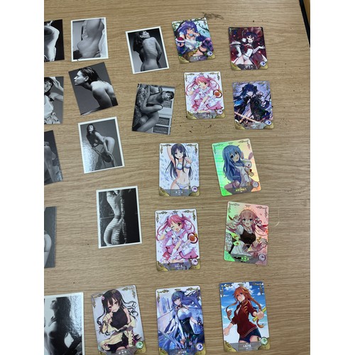 445 - Selection of Erotic collectors cards