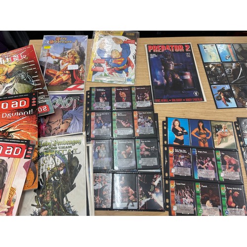 5 - Trading Card and Comic Book Collection

This lot features a comprehensive collection of trading card... 