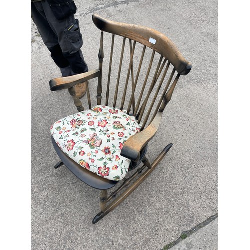 330 - Rocking chair with cushion