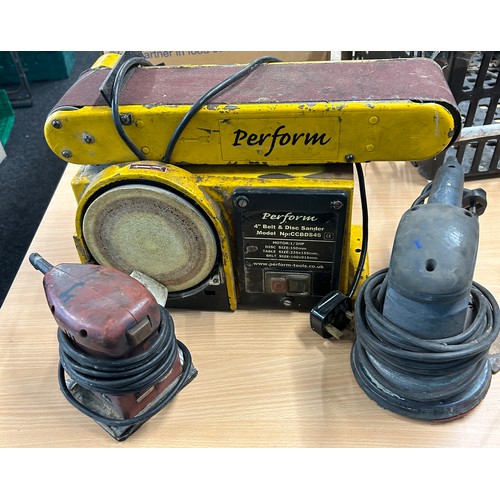 319 - Belt sander and 2 others untested