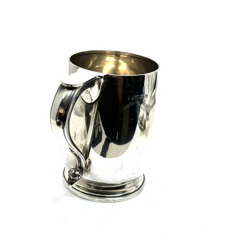 1 - Vintage Solid Sterling Silver Pint Tankard measures approx height 12cm weight 258g Birmingham silver... 