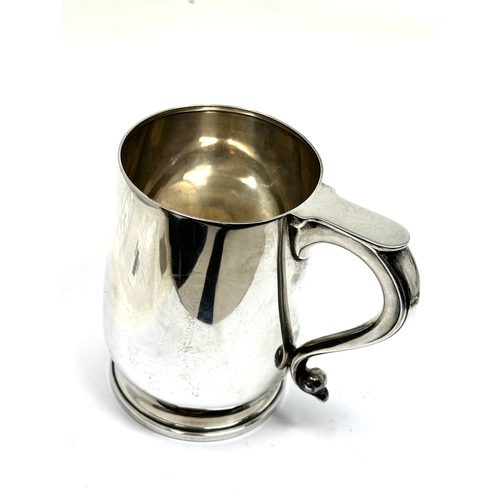 1 - Vintage Solid Sterling Silver Pint Tankard measures approx height 12cm weight 258g Birmingham silver... 