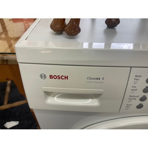 315 - Bosch washing machine classixx 6 1200 express - untested