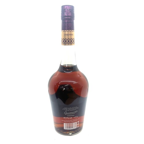 87 - Courvoisier V.S.O.P Cognac - Triple Oak