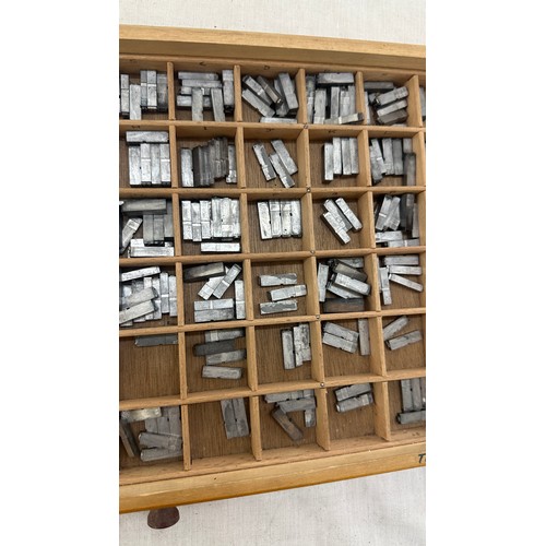 28 - Selection of miniature metal printing stamps