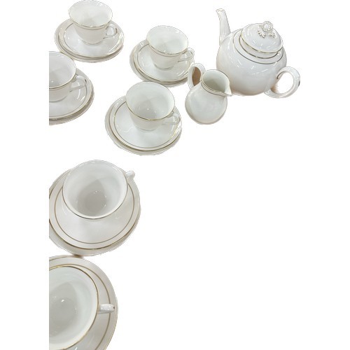 178 - 12 Place setting Royal Worcester Contessa Tea service includes cups, tea pot, sugar pot milk jug etc