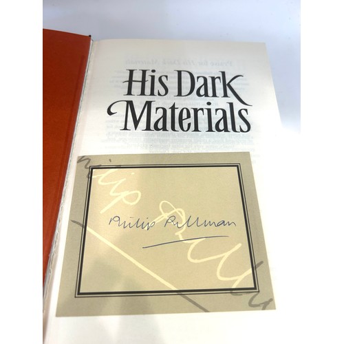 80 - Signed Phillip Pullman His Dark Materials hardback book
Donated to Dogs Trusts shop in Bingham – all... 