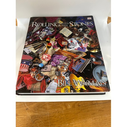 88 - Rolling with the Stones by Bill Wyman, signed edition
Donated to Dogs Trusts shop in Bingham – all p... 