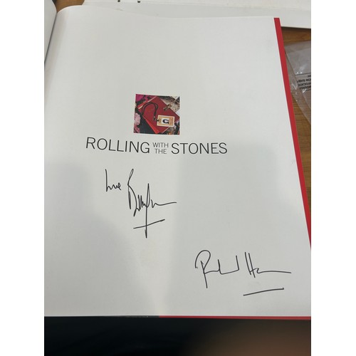 88 - Rolling with the Stones by Bill Wyman, signed edition
Donated to Dogs Trusts shop in Bingham – all p... 