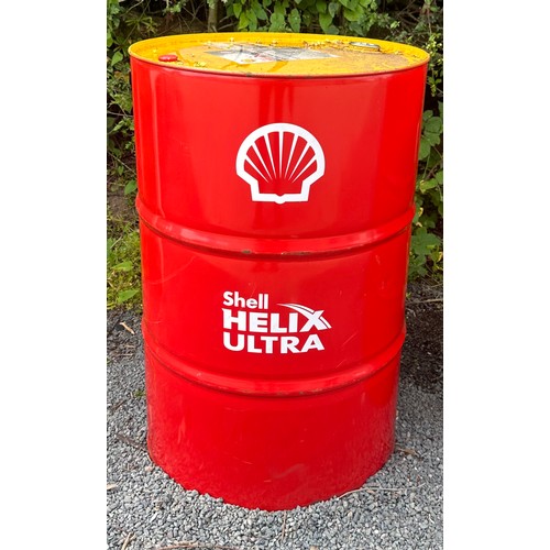 100F - Large Shell Oil drum