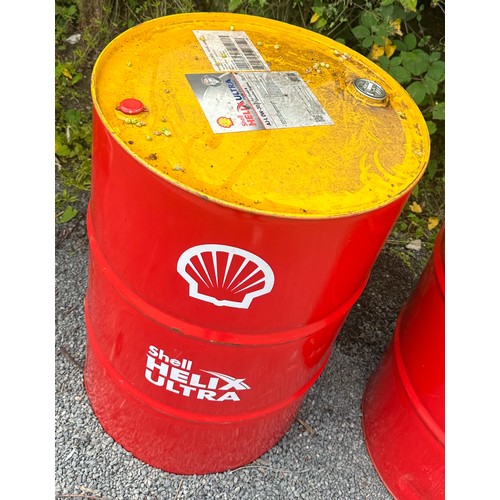 100F - Large Shell Oil drum