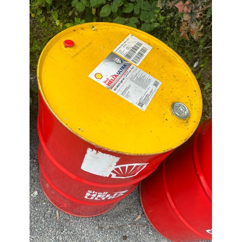 100G - Large Shell Oil drum