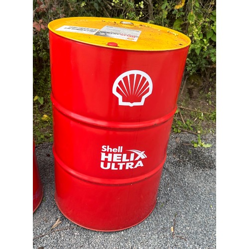 100H - Large Shell Oil drum