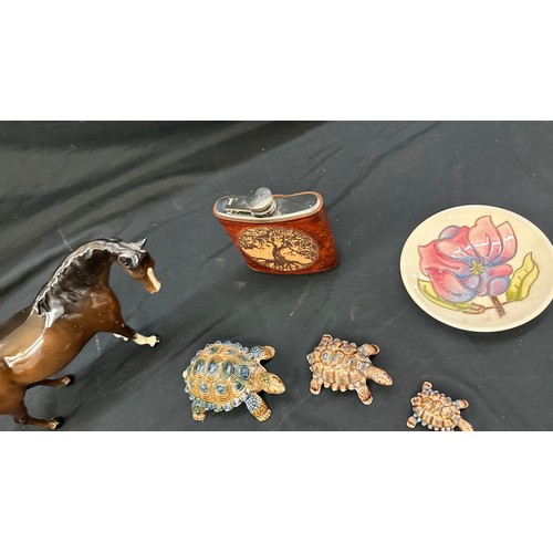 270 - Selection of collectables includes Moorcroft, beswick horse etc