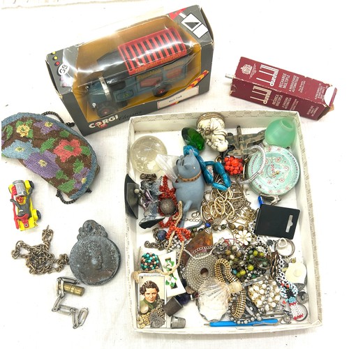 68 - Selection of costume jewellery includes cars etc