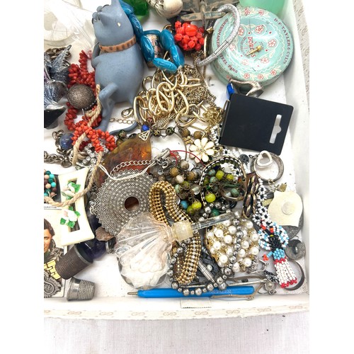 68 - Selection of costume jewellery includes cars etc