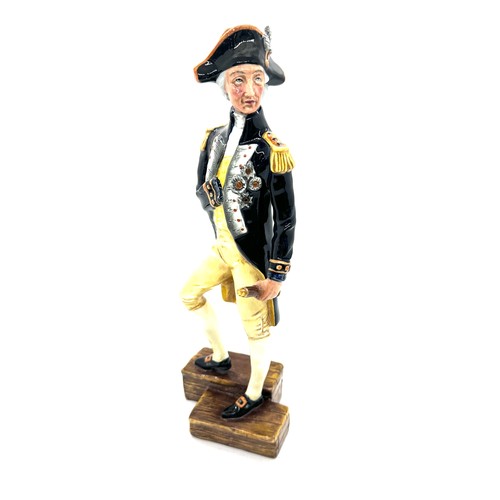 13 - Royal Doulton Prestige vice admiral lord nelson hn4696, boxed with paper work